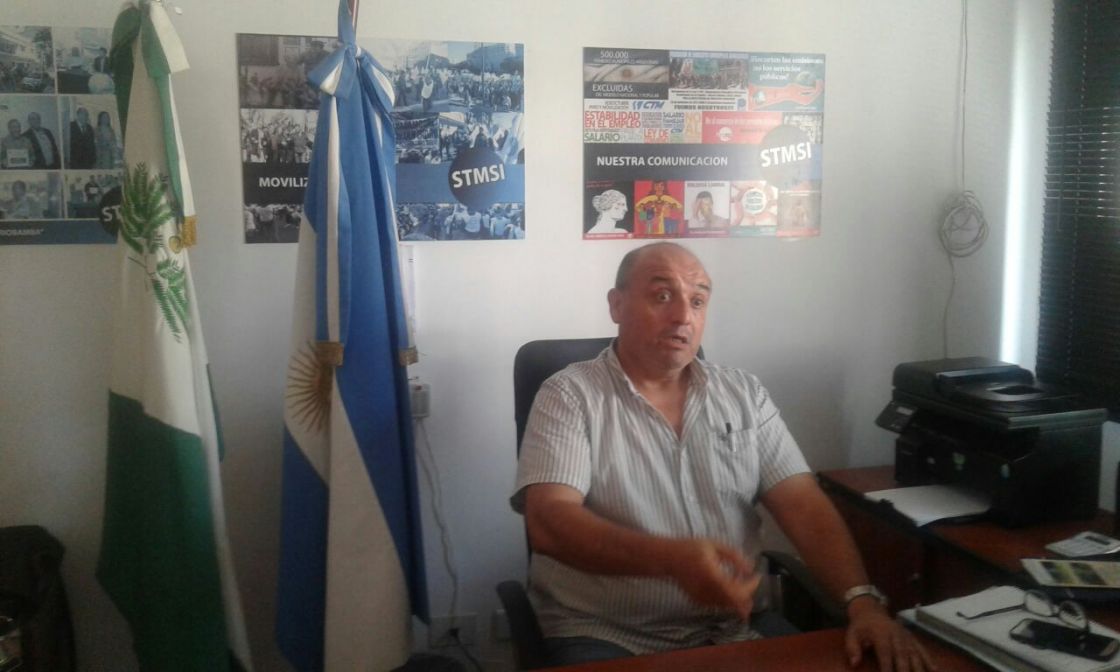 EL SECRETARIO GENERAL DEL SINDICATO DE MUNICIPALES DE SAN ISIDRO PASO POR LA LUPA RADIO