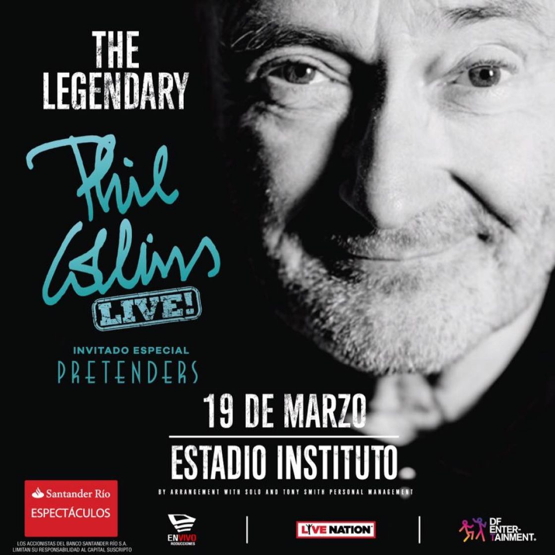 PHIL COLLINS REGRESA A LA ARGENTINA CON DOS CONCIERTOS