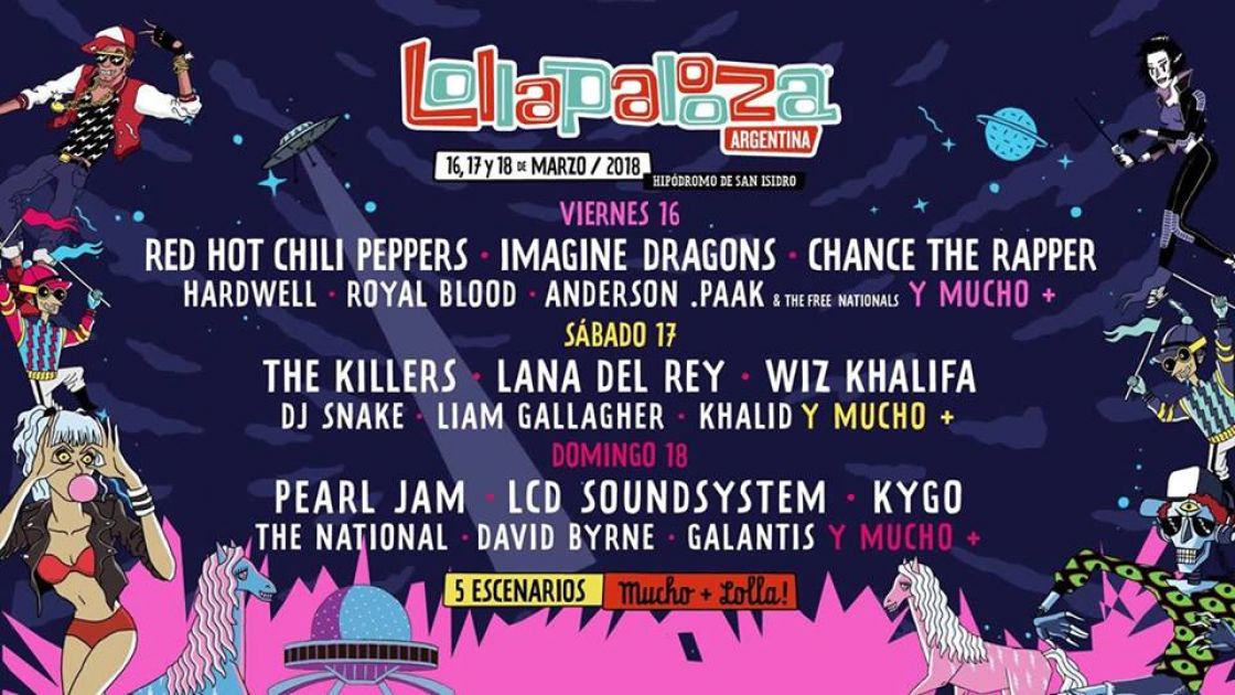 LOLLAPALOOZA:HOTELES COMPLETOS EN SAN ISIDRO