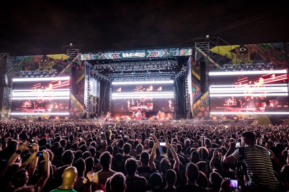 CUENTA REGRESIVA PARA EL MEGA FESTIVAL DE MUSICA EN SAN ISIDRO: LOLLAPALOOZA